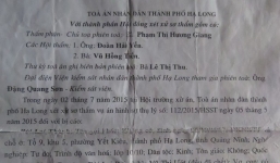 Kỳ lạ phiên tòa không có bị hại ở TP Hạ Long